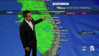 First Alert Weather Forecast for Afternoon of Thursday, Aug. 25, 2022