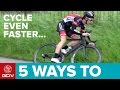 5 Ways To Cycle Faster Without Training More