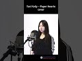 본스타트레이닝센터 본스타강남 보컬커버 커버영상 vocalcover coversong torikelly paperhearts paperheartscover