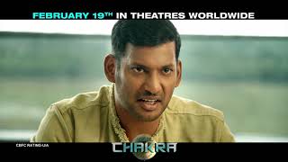 Vishal's Chakra Telugu movie Release promo 4 | M.S. Anandan | Yuvan Shankar Raja | VFF