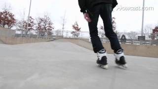 How to Do a Step-Over or Crossover Turn | Rollerblading