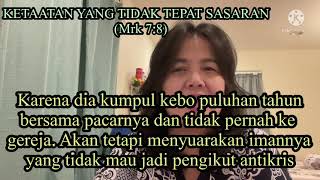 Misguided Obedience (Mrk 7:8)