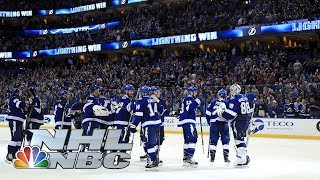 New Jersey Devils vs. Tampa Bay Lightning I Game 1 I Stanley Cup Playoffs I NBC Sports