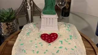 Statue of Liberty Chocolate Cake