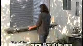 StyroTrim Stucco Trim - 1min