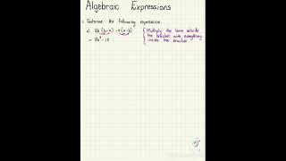 Factorising algebraic expressions #maths #tutoring #2023 #highschool #eazywise_tutoring