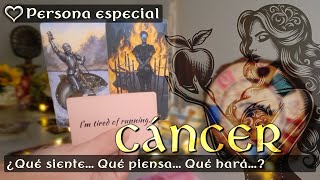 CANCER 💖 NO PUEDE DEJARTE DE AMAR NI DEJAR DE ESPERARTE, NO QUIERE PERDERTE, PERO TU L@ RECHAZAS