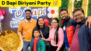 শীতের রাতে Biriyani Party। D Bapi Biriyani Barasat। Mutton biriyani। Better Living