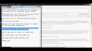 Show Post In lightbox - Wordpress Plugin Tutorial