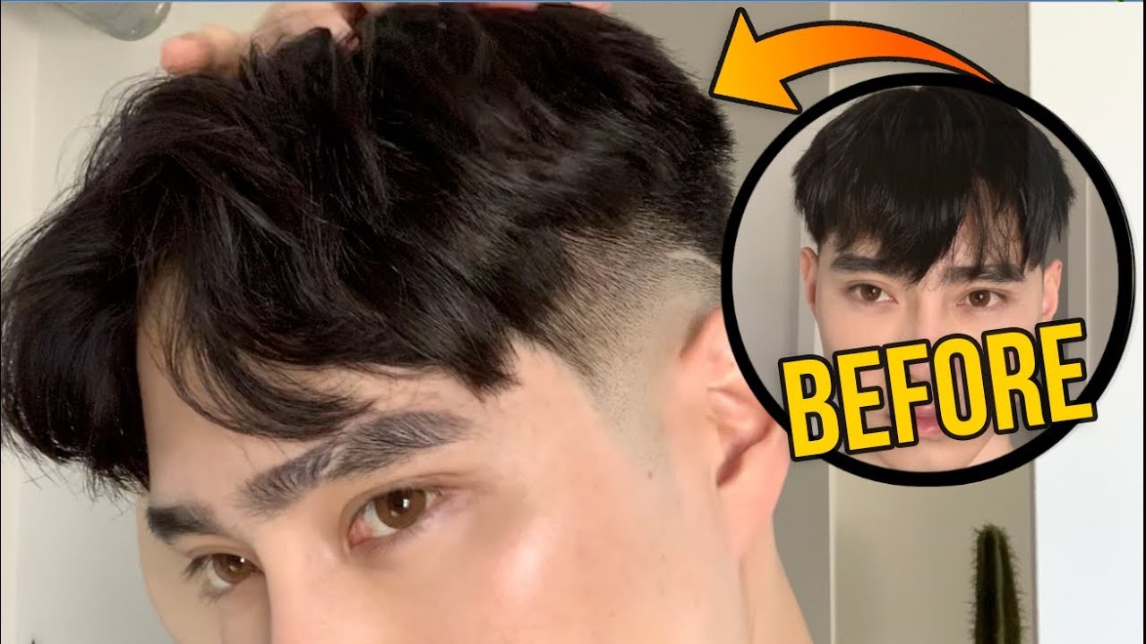 90 S Middle Part Hair Tutorial Edward Zo Youtube