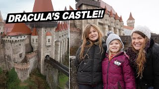 A DAY AT DRACULA'S CASTLE! (Corvin and Bran Castle)