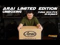 UNBOXING ARAI NAKANO SHURIKEN GOLD. HELM SEHARGA AEROX???!