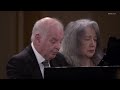 マルタ・アルゲリッチ ＆ ダニエル・バレンボイム　デュオ・リサイタル　Martha Argerich & Daniel Barenboim  Duo Recital in Salzburg