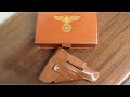 Nazi Party Leader Walther PPK Vinyl Presentation Case and Holster