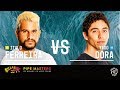 Italo Ferreira vs. Yago Dora - Quarterfinals, Heat 1 - Billabong Pipe Masters 2019