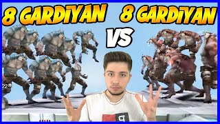 TOPLAM 13.600 CAN! 8 GARDİYAN KURT VS 8 GARDİYAN KURT DEVLERİN KAPIŞMASI WOLFTEAM