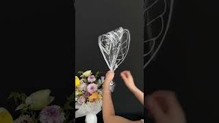 another butterfly bouquet tutorial🦋💐 #bouquetwrapping #makingbouquets #floralsupplies