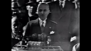 Harry Truman inaugural address:  Jan. 20, 1949