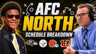 AFC North Schedule Breakdown 🏈 Toughest Division in Football?
