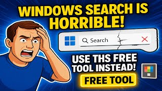Stop Using Windows Search! Use this Free Tool Instead!!