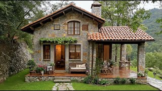 The Alluring Beauty Of Rustic Stone House