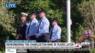 VIDEO: Charleston Fire Department remembering Charleston 9