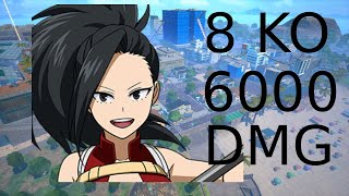 Momo 8 KOs 6000 Damage Ranked MY HERO ULTRA RUMBLE | MHUR