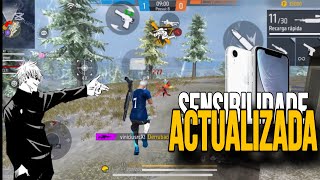 🚀🤯 MELHOR SENSIBILIDADE PARA IPHONE XR 11 PARA FREE FIRE DEPOIS DA ACTUALIZAÇÃO 2024/2025 DPI IPHONE