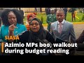 Azimio MPs boo, walkout on CS Ndung'u during budget reading