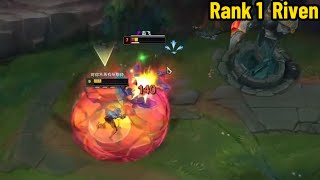 Rank 1 Riven: How 2000LP Riven Dominates Masters... *INSANE Mechanics*