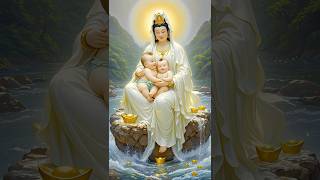 送子觀音 多子多福#观世音菩萨 #福報 #见者好运 #cute #baby #guanyin #财运 #佛教 #佛禅 #健康 #love #buddha #shorts #阿彌陀佛 #lucky #佛