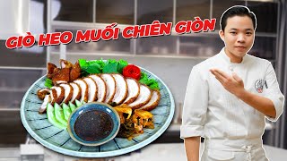 Tập 80: Chiên Nguyên Cái Giò Heo Ú Nù Với Công Thức Ủ Muối Siêu Ngon