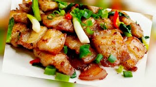 Cách làm món THỊT BA CHỈ RANG CHÁY CẠNH chuẩn vị miền bắc!