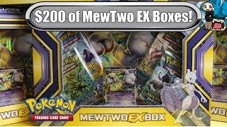 Opening 10x MewTwo Ex Boxes! - New 2016 ones! - Pokemon TCG unboxing