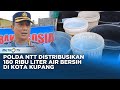 Kekeringan Parah, Polda NTT Distribusikan 180 ribu Liter Air Bersih di Kota Kupang