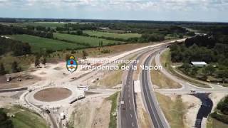 EL GOBIERNO NACIONAL INAUGURÓ UN NUEVO TRAMO DE LA AUTOPISTA RN8 QUE UNE PILAR Y PERGAMINO