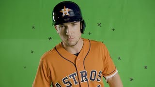 Alex Bregman behind the scenes the R.B.I. 19 cover shoot!