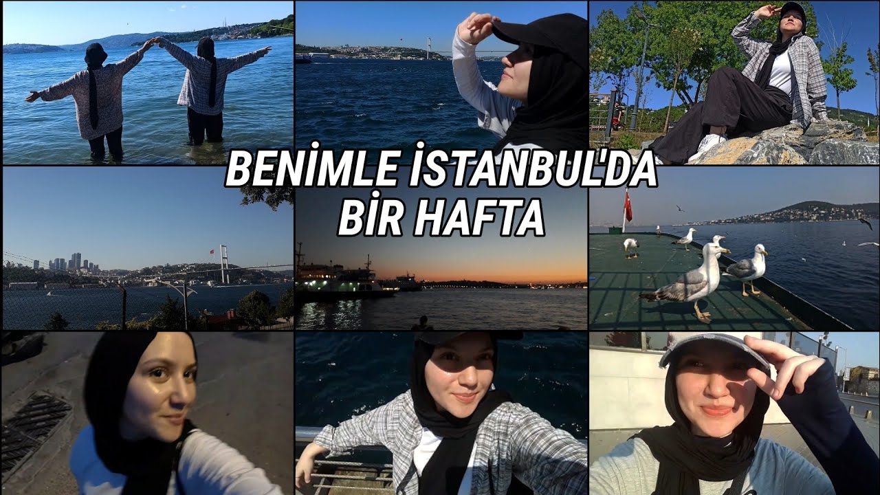 BENİMLE BİR HAFTA AMA İSTANBUL'DA | İSTANBUL GÜNLÜKLERİ#3 - YouTube