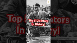 Top 5 Deadly Dictators Who Shaped History! #shorts #politics