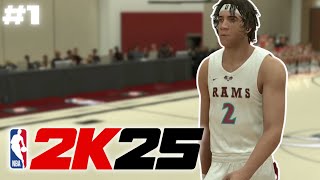 My Journey Starts HERE! NBA 2K25 Highschool MyCareer #1