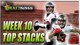 DRAFTKINGS WEEK 10 TOP STACKS: NFL DFS PICKS & ROTOGRINDERS LINEUP HQ
