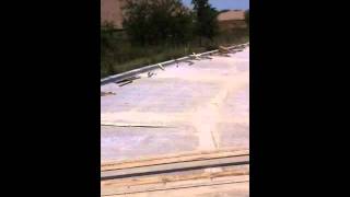 Hensley Industries - New Concrete Road - May'11