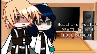 muichiro bullies react to him //full video///ships no canon //#demonslayer