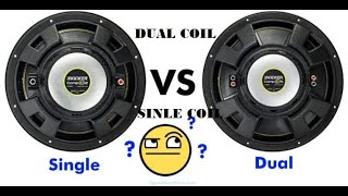 SINGLE COIL VS DUAL COIL | WOOFER MAIN KIA FARQ HAI |