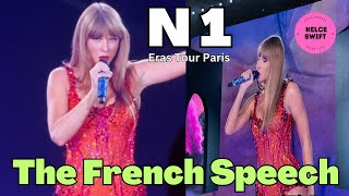 Taylor Swift WOWS the Paris crowd by her French GREETINGS on Night 1 #ParisTsThe