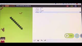 Code Monkey part 1 challenge 5