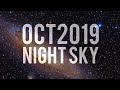 What's in the Night Sky October 2019 #WITNS