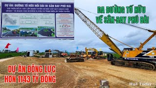 Khởi động dự án đường Tố Hữu nối dài về sân bay Phú Bài I Huế Today