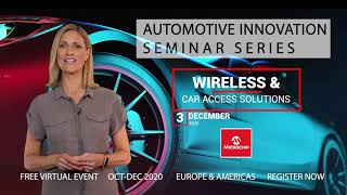 Automotive Wireless Car Access Solutions from Microchip