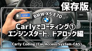 【保存版】CarlyでBMWをコーディングしてみた① (CAS編) Coding with Carly (Car Access System) on BMW X5 E70 4.8i 2008